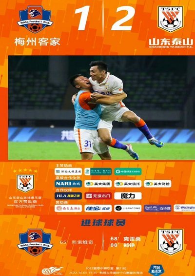 李小恒闪击高迪反超托利奇世界波 浙江逆转泰山4-1