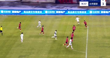 法比奥助攻张玉宁破门，国安1-0蓉城