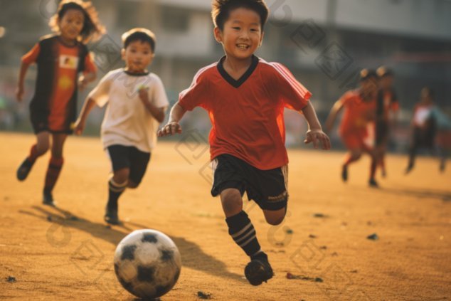 红星的小孩儿踢球给人的感觉是能用身体的绝不用脑子